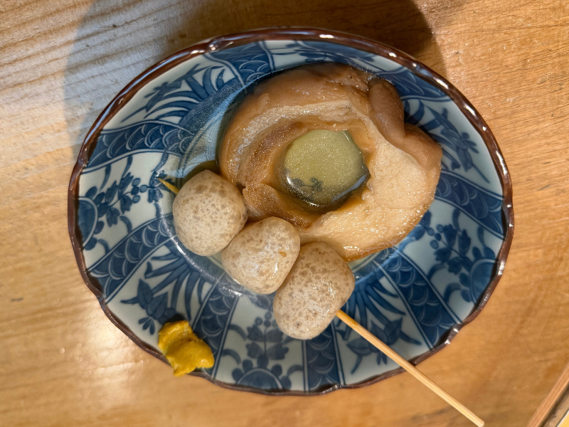 河鹿のおでん